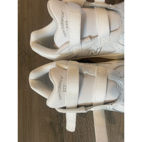 New Balance 577 Walking DSL-2 Size 8.5 2A Absorb Hook-Loop Strap White WW577VW - Picture 8 of 11